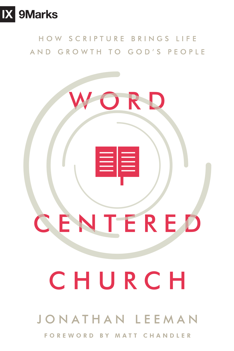 Cover of The Word-Centered Church